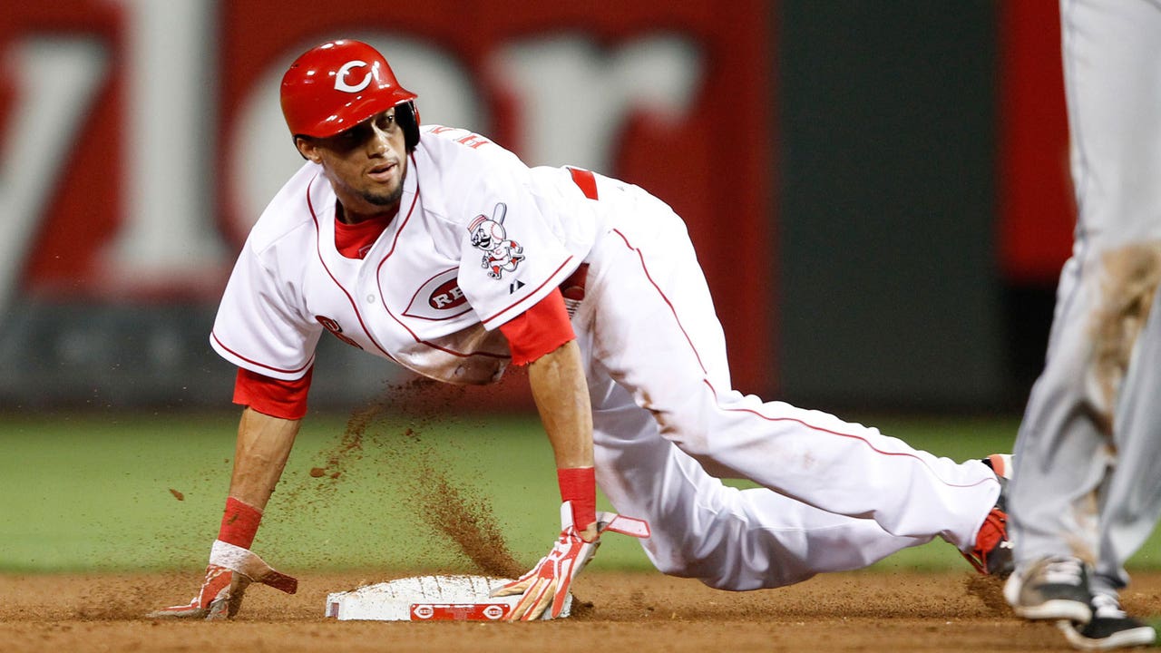 Reds base-stealing phenom Hamilton quickly proving talent